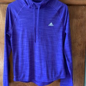 Purple Adidas Running Jacket
